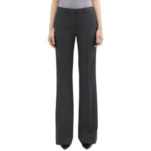 NWT Theory Demetria Traceable Wool-Blend Trouser Size 18